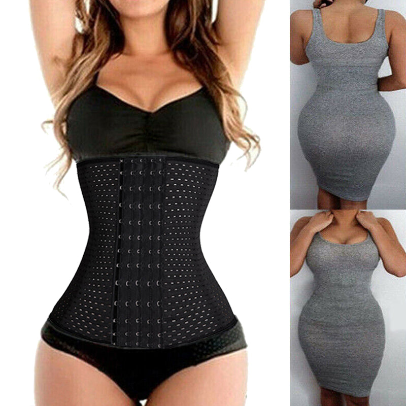 Steel Boned Waist Trainer  Strap